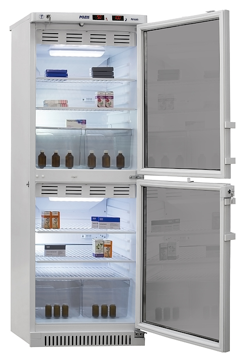 Холодильник фармацевтический POZIS ХФД-280 тонир. двери - фото №1