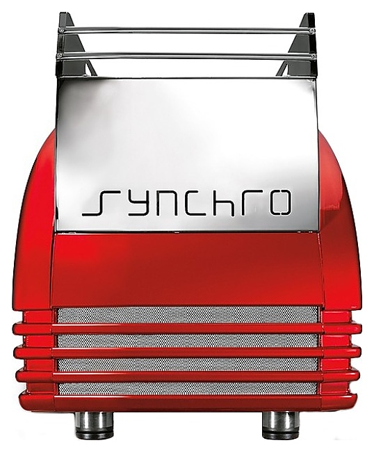 Кофемашина Royal Synchro 1GR Semiautomatic Boiler 4LT Vibration pump серебристая - фото №2