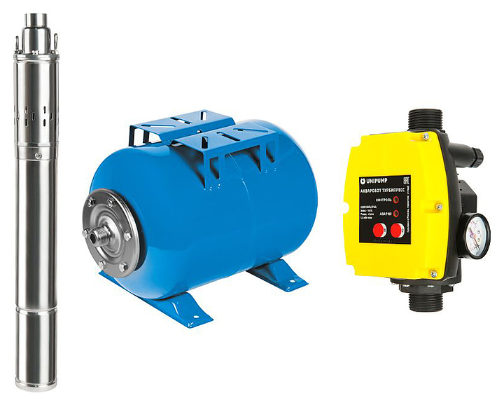 Насосная станция UNIPUMP АКВАРОБОТ ECO VINT 2-24 - фото №1