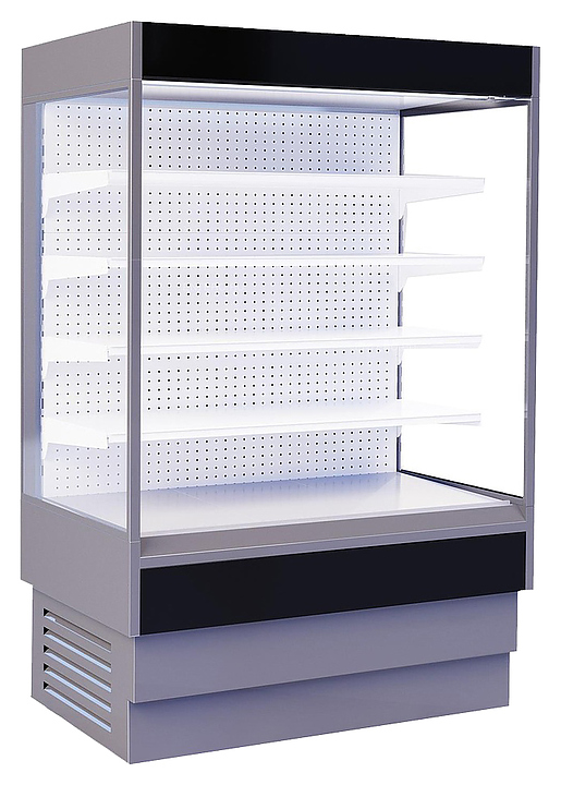 Горка холодильная Cryspi ALT N S 2550 LED (с боковинами) - фото №1