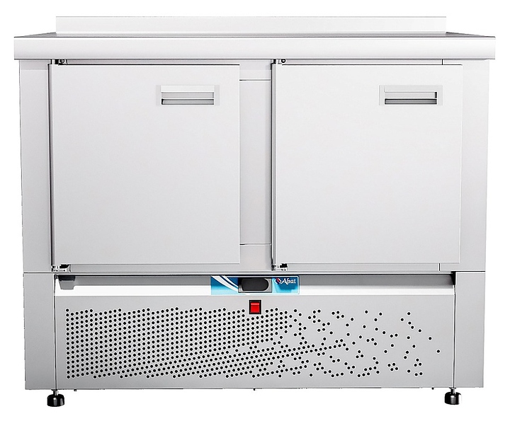 Стол холодильный Abat СХС-70Н-01 (2 двери, борт) - фото №1
