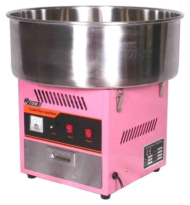 Аппарат для сахарной ваты Starfood 1633008 (520 мм) розовый - фото №1