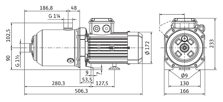 Циркуляционный насос Wilo MEDANA CH1-L.1005-1/E/E/10T - фото №2