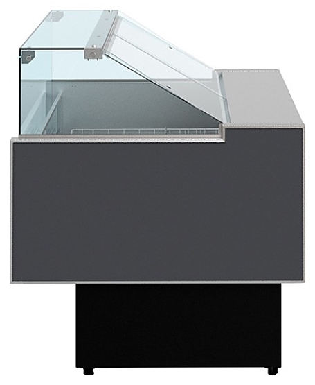 Витрина холодильная CRYSPI Sonata Quadro 1800 LED (с боковинами) - фото №3