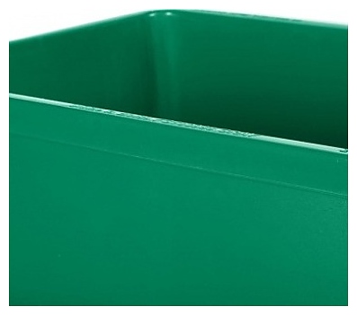 Контейнер для мусора Rubbermaid FG354060GRN зеленый - фото №5