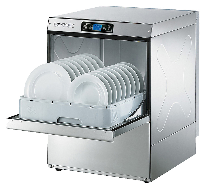 Посудомоечная машина с фронтальной загрузкой Compack X54E - фото №1