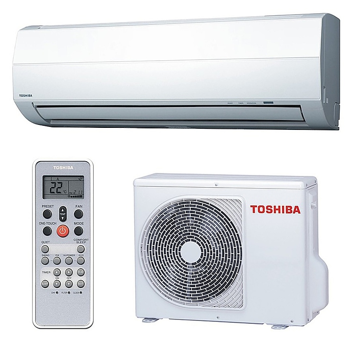 Настенная сплит-система Toshiba RAS-24SKHP-ES2 / RAS-24S2AH-ES2 - фото №1