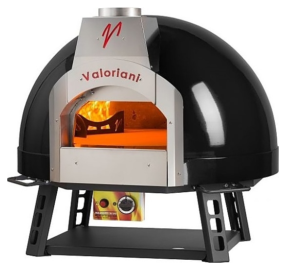 Печь для пиццы газовая Valoriani Baby 75 Gas с подставкой - фото №6