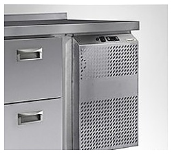 Стол морозильный Finist НХС-500-2, (боковой холодильный агрегат) - фото №22