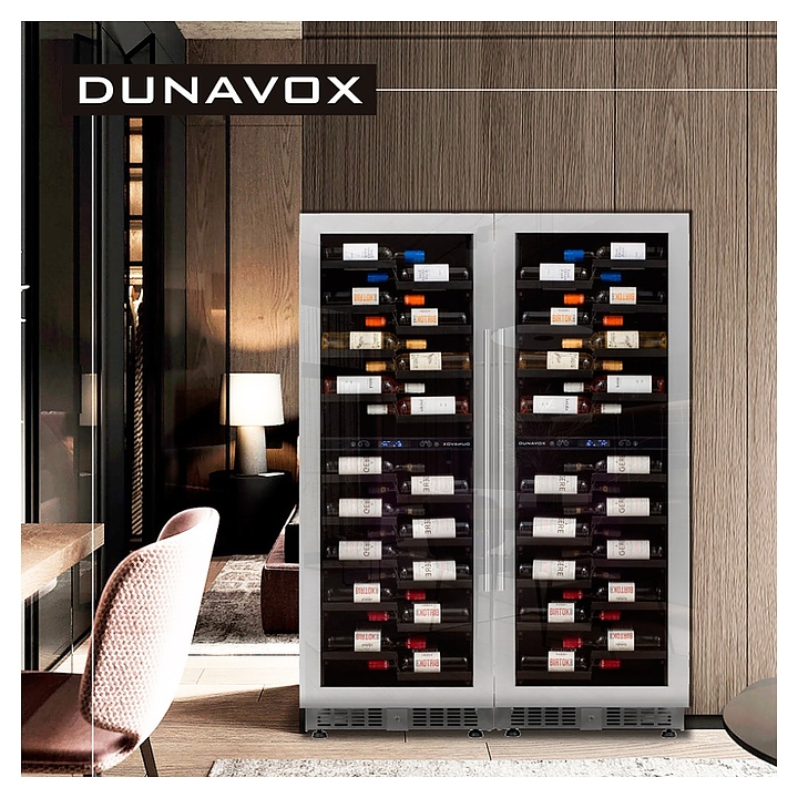 Винный шкаф Dunavox DX-104.375DSS - фото №7