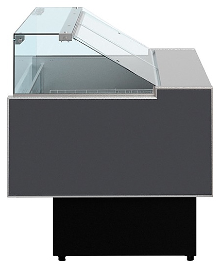 Витрина холодильная CRYSPI Sonata Quadro 1200 LED (с боковинами) - фото №3