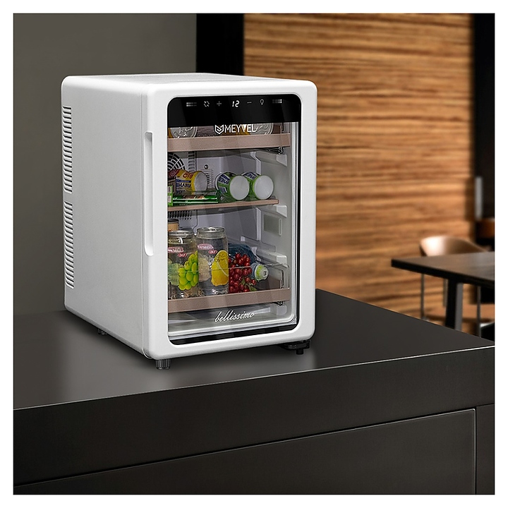 Холодильник для косметики и напитков MEYVEL MD35-White - фото №9