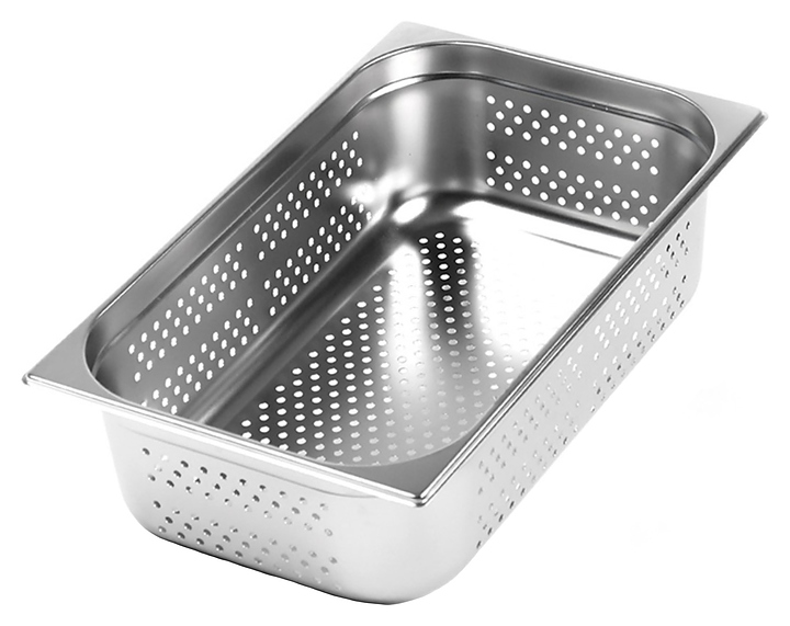 Гастроемкость CuisinAid CD-811-6P /10 GN 1/1-150 (530х325х150) перф., нерж. сталь - фото №1