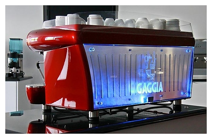 Кофемашина Gaggia Deco 3GR Rosso 380В - фото №3