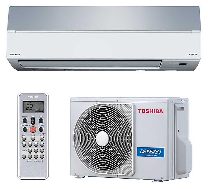 Сплит-система настенная Toshiba RAS-22SKVR-E / RAS-22SAV-E2 - фото №1