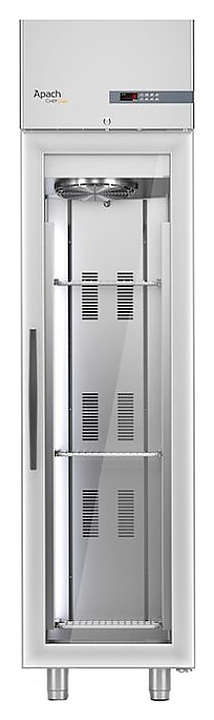 Шкаф холодильный Apach Chef Line LCRM35NG со стеклянной дверью - фото №1