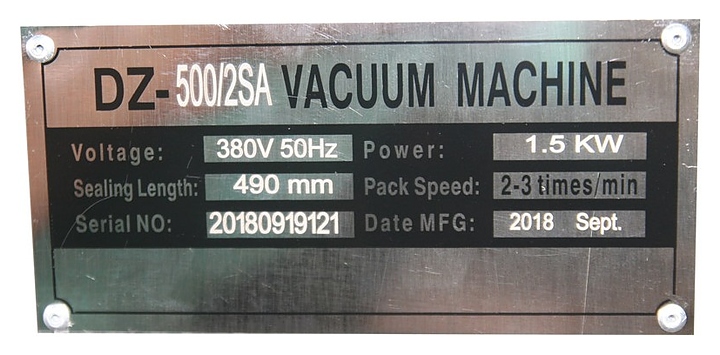 Упаковщик вакуумный МАГИКОН DZ-500/2SA - фото №4