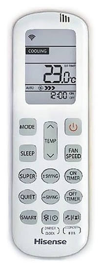 Настенная сплит-система Hisense AS-18UW4SXATD077 - фото №3