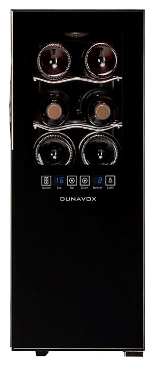 Винный шкаф Dunavox DAT-12.33DC - фото №1