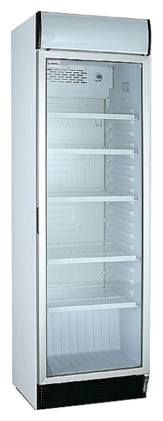 Шкаф холодильный CRYSTAL CR400 ECONOMY (CURVED) гнутое стекло - фото №1