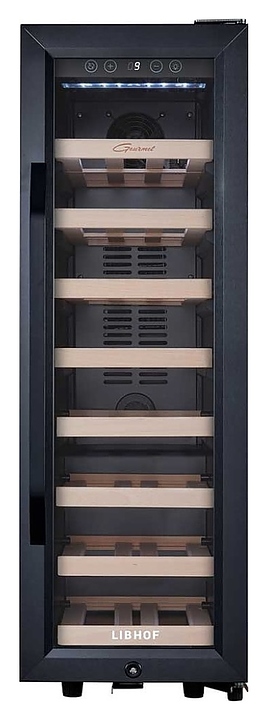 Винный шкаф Libhof Gourmet GZ-21, черный - фото №2