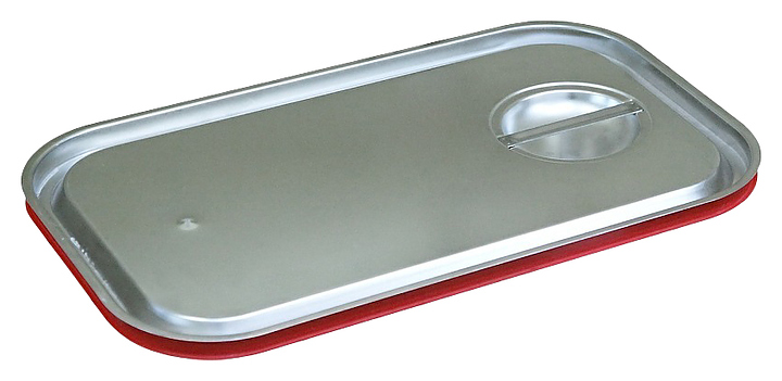 Крышка для гастроемкости Luxstahl 811-LRP GN 1/1 (530х325) нерж. - фото №1