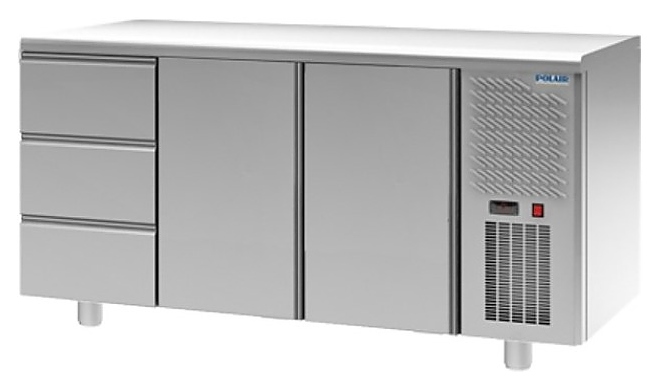 Стол холодильный POLAIR TM3GN-300-G без борта - фото №1