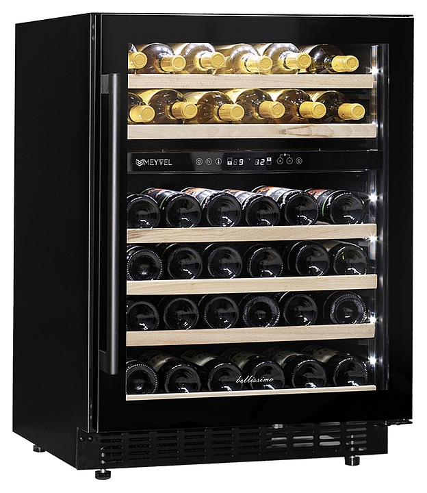 Винный холодильник (шкаф) компрессорный MEYVEL MV46PRO-KBT2 MEYVEL - фото №1