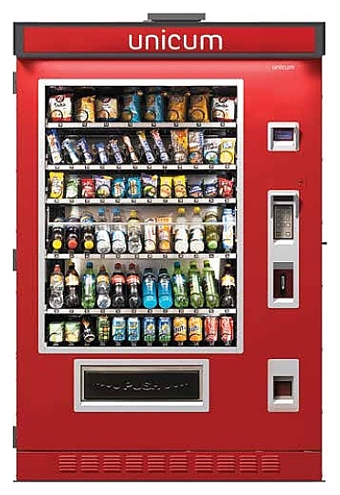 Торговый автомат Unicum Food Box Long Street - фото №1