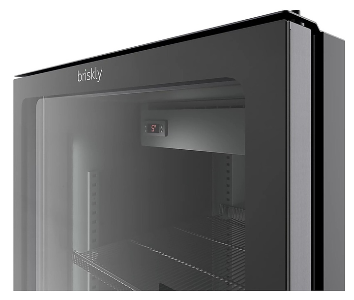 Шкаф холодильный Briskly 5 Smart Premium (RAL 7024) - фото №4