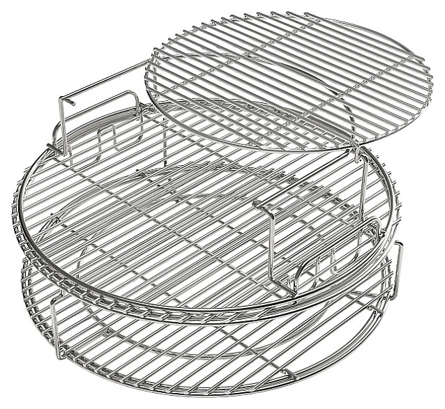 Набор многоуровневых решеток Big Green Egg ХL 121226 - фото №1