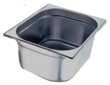 Гастроемкость VIATTO GN 1/2-150 (325х265х150) нерж. сталь - фото №1
