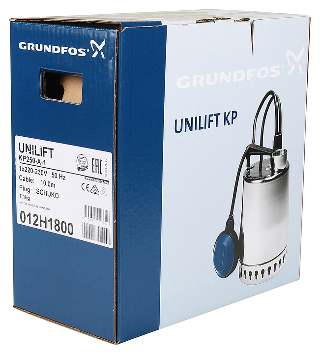 Насос для отвода воды Grundfos Unilift KP 250-A1 - фото №7