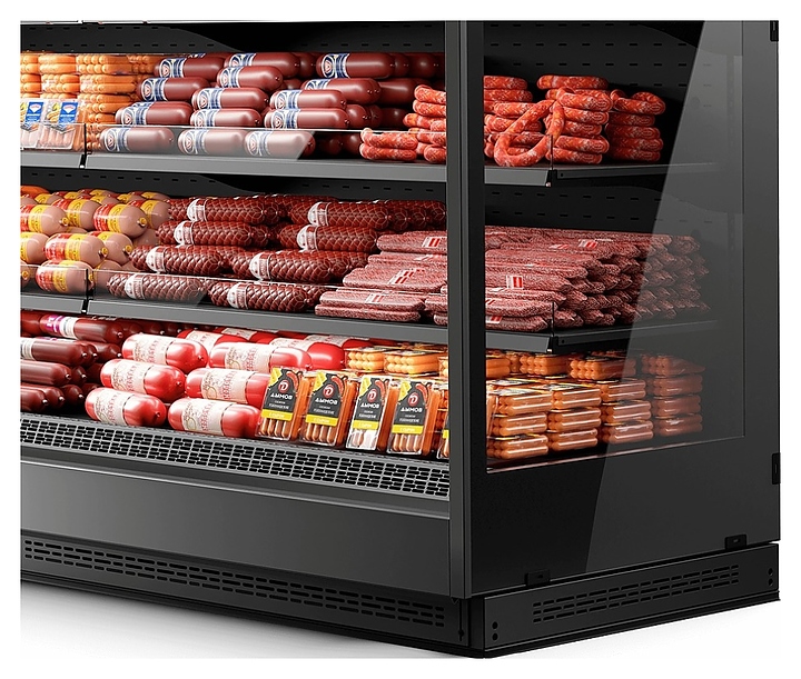 Горка холодильная Dazzl Vega 100 H210 F угловая фруктовая - фото №3
