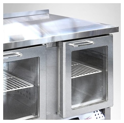 Стол холодильный Finist СХСпц-700-2, среднетемпературный, с боковым расположением агрегата, для пиццы - фото №5