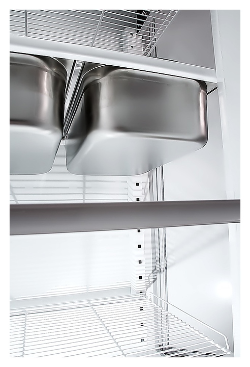 Шкаф холодильный POLAIR CM107-Sm (R290) Alu - фото №3