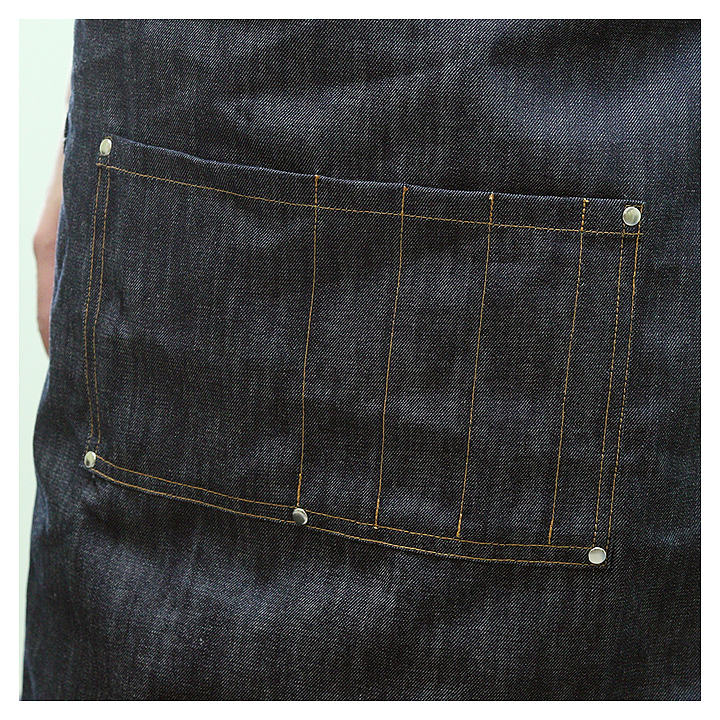 Клён Фартук «Модерн» джинсовый, набор из 5 штук - фото №5