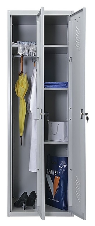 Шкаф для одежды ПРОМЕТ Практик Стандарт  LS-21 U - фото №2