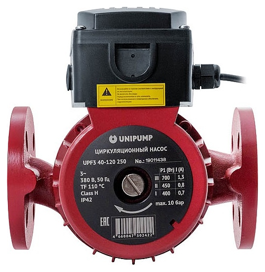 Циркуляционный насос UNIPUMP UPF3 40-160 250 - фото №1