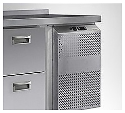 Стол холодильный Finist СХС-600-2/6, среднетемпературный, с боковым расположением агрегата - фото №22