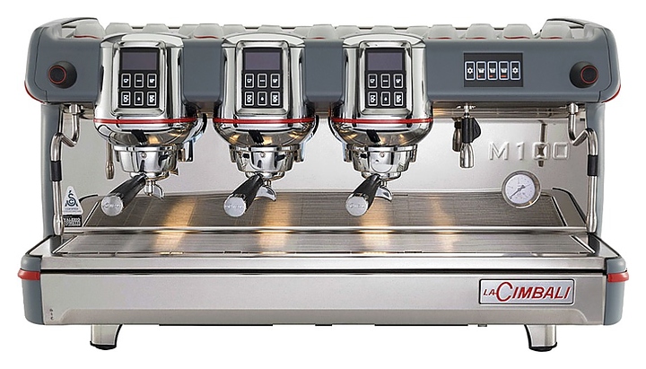 Кофемашина La Cimbali M100 ATTIVA GTA DT/3 (OLED-дисплей + 6 кнопок) низкие группы - фото №1