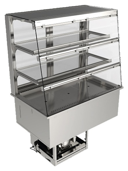 Витрина холодильная BSV-inox VRS 4G/6 - фото №1