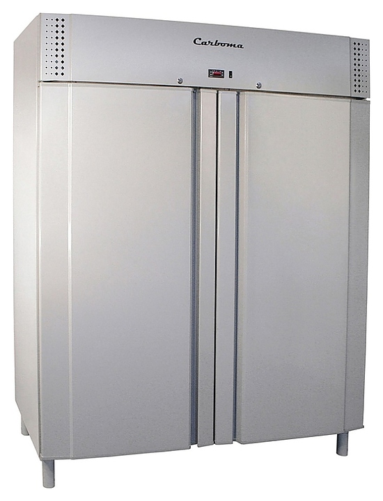 Шкаф холодильный Carboma R1120 INOX - фото №1