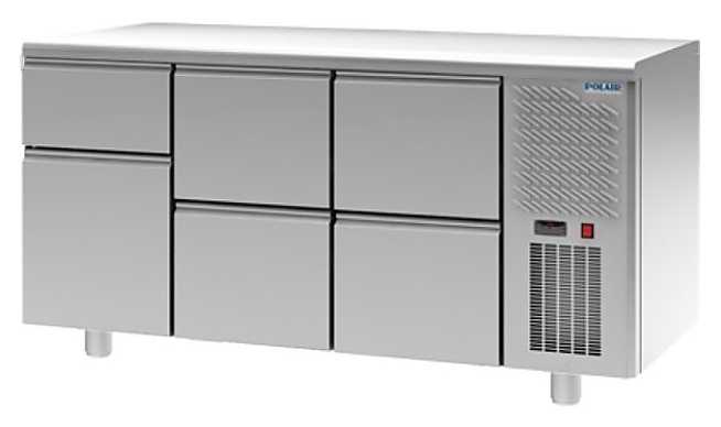 Стол холодильный POLAIR TM3GN-122-G без борта - фото №1