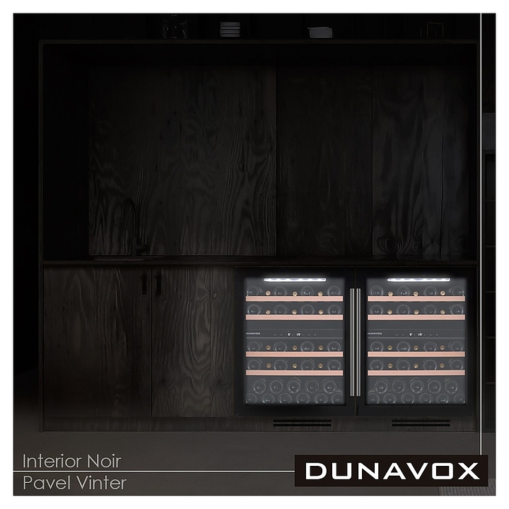 Винный шкаф Dunavox DAUF-39.121DB - фото №3