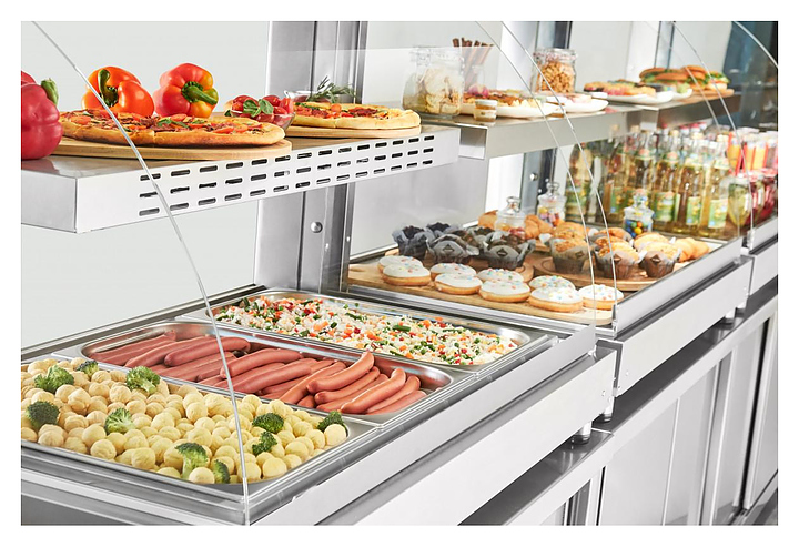 Гастроемкость CuisinAid CD-821-4 /6 GN 2/1-100 (650х530х100) нерж. сталь - фото №5