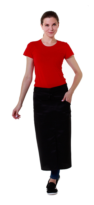 Клён Футболка женская красная с коротким рукавом, набор из 5 штук - фото №1