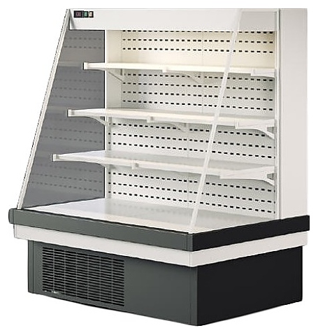 Горка холодильная ENTECO MASTER НЕМИГА П CUBE1 Н 125 ВС-0,53-2,5-1-5Х (встроенный агрегат) - фото №1