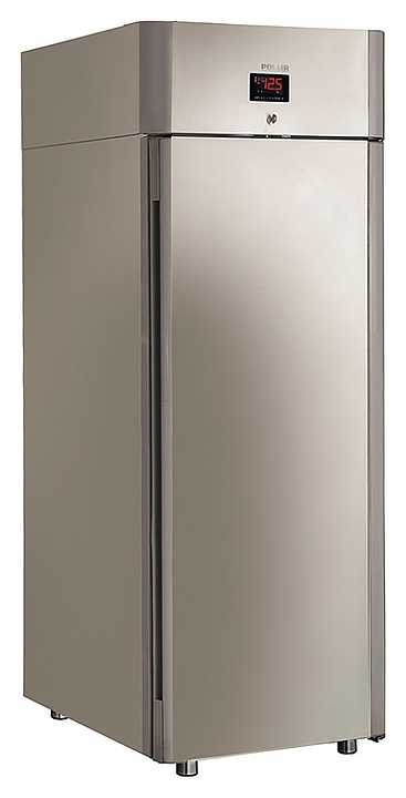 Шкаф холодильный POLAIR CM105-Gm (R290) Alu - фото №1