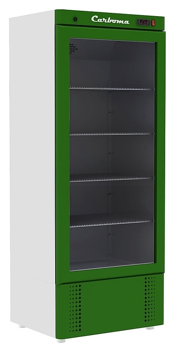 Шкаф холодильный Carboma ШХ-0,8К INOX - фото №5